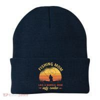 Fishing Mom Like A Normal Mom Only Cooler Beanie thumb 0