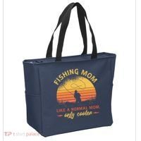 Fishing Mom Like A Normal Mom Only Cooler Tote Bag thumb 2