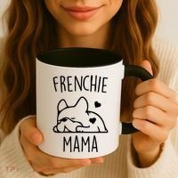 Frenchie Mama Love Coffee Mug thumb 3