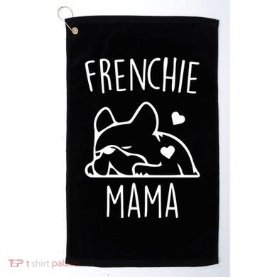 Frenchie Mama Love Golf Towel