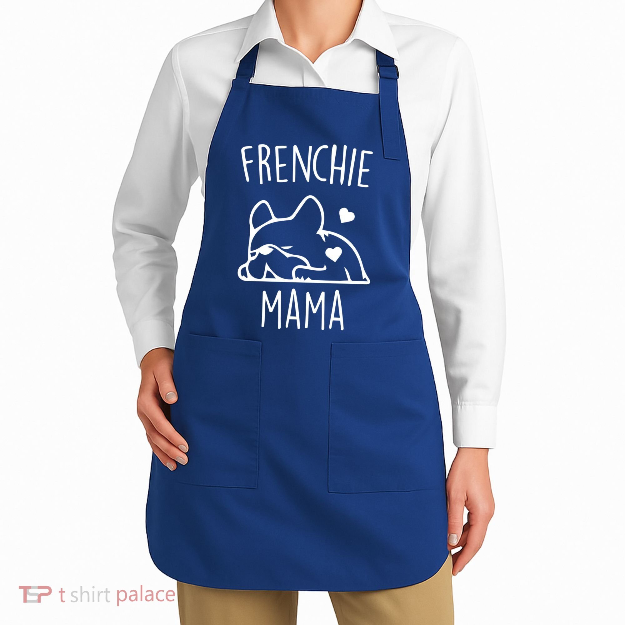 Frenchie Mama Love Apron