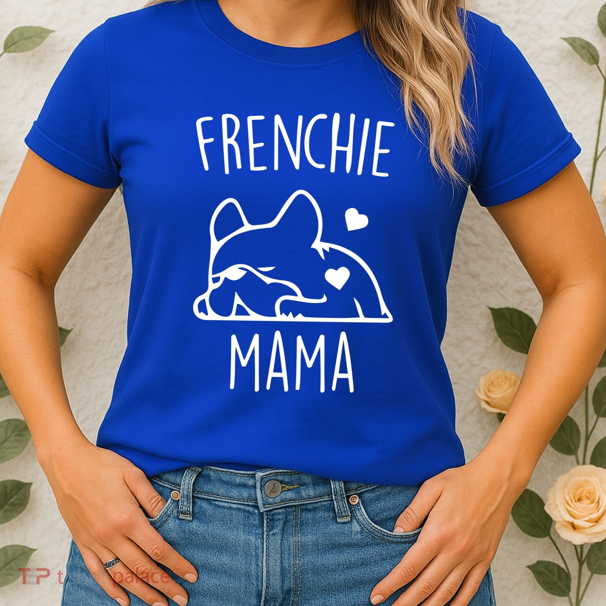 Frenchie Mama Love Women's T-Shirt