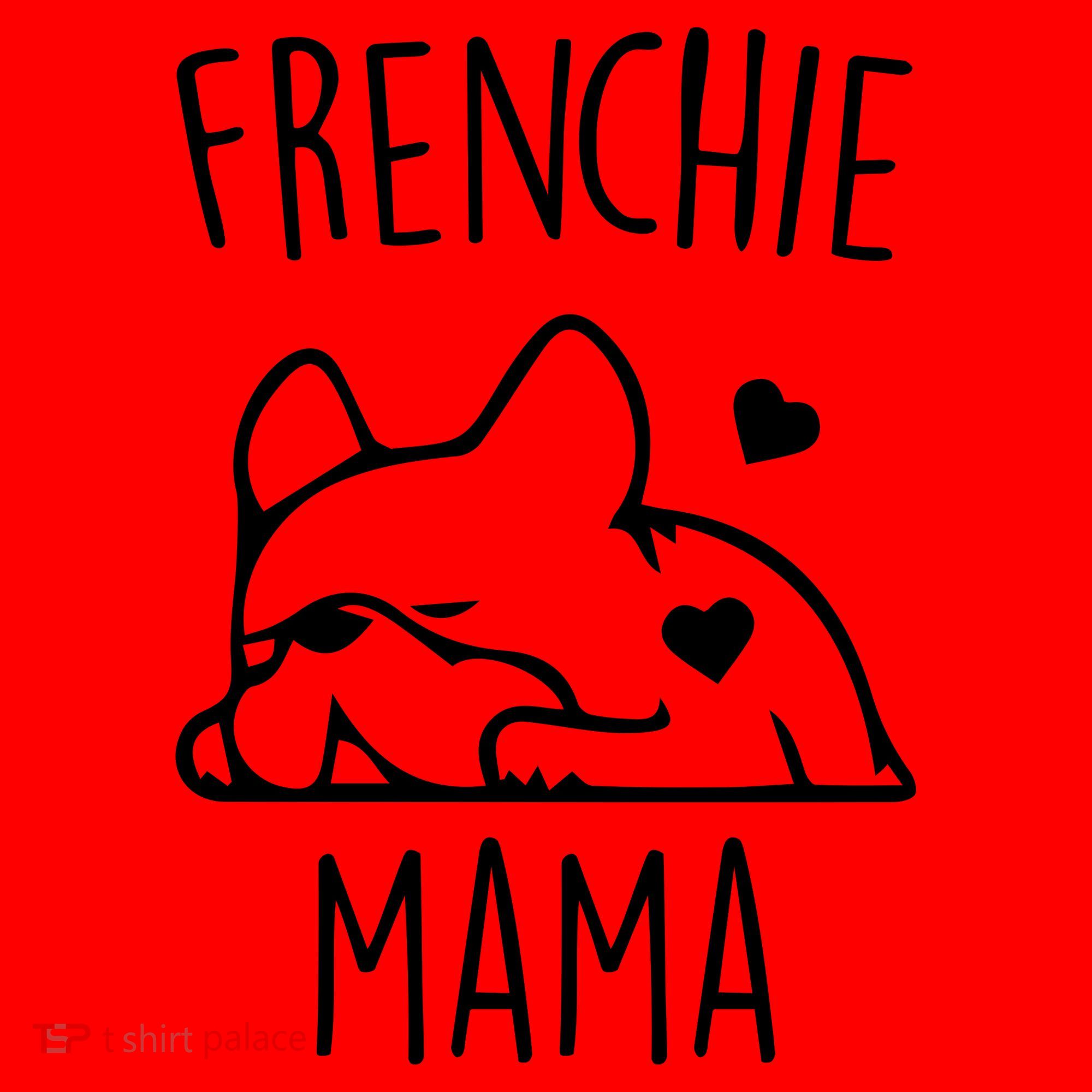 Frenchie Mama Love Santa Hat