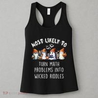 Funny Most Likely To Turn Math Problems Into Wicked Riddles Women's Tank Top thumb 3