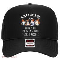 Funny Most Likely To Turn Math Problems Into Wicked Riddles Hat thumb 0