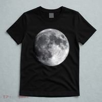 Full Moon Luna Astronomy Space Galaxy Stars T-Shirt thumb 5