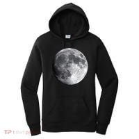 Full Moon Luna Astronomy Space Galaxy Stars Women's Hoodie thumb 0