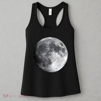 Full Moon Luna Astronomy Space Galaxy Stars Women's Tank Top thumb 3