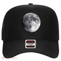 Full Moon Luna Astronomy Space Galaxy Stars Hat thumb 0