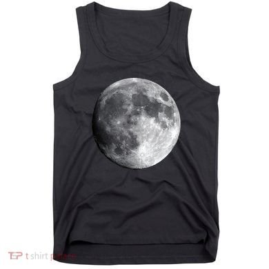 Full Moon Luna Astronomy Space Galaxy Stars Tank Top