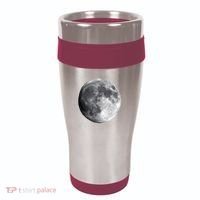 Full Moon Luna Astronomy Space Galaxy Stars 16oz Travel Tumbler thumb 0