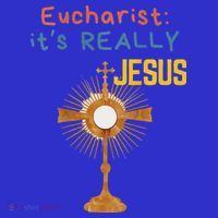 Front My Lord Monstrance Back Eucharist ItS Really Jesus Kids Hoodie thumb 5