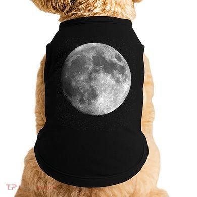 Full Moon Luna Astronomy Space Galaxy Stars Doggie Tank