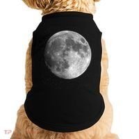 Full Moon Luna Astronomy Space Galaxy Stars Doggie Tank thumb 0