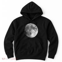 Full Moon Luna Astronomy Space Galaxy Stars Hoodie thumb 0