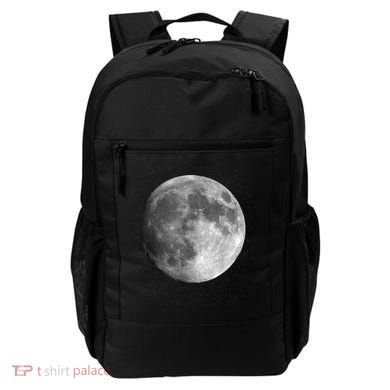 Full Moon Luna Astronomy Space Galaxy Stars Backpack