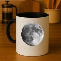 Full Moon Luna Astronomy Space Galaxy Stars Coffee Mug thumb 4