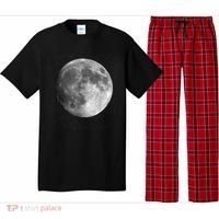 Full Moon Luna Astronomy Space Galaxy Stars Pajama Set thumb 0