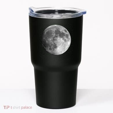 Full Moon Luna Astronomy Space Galaxy Stars Tumbler