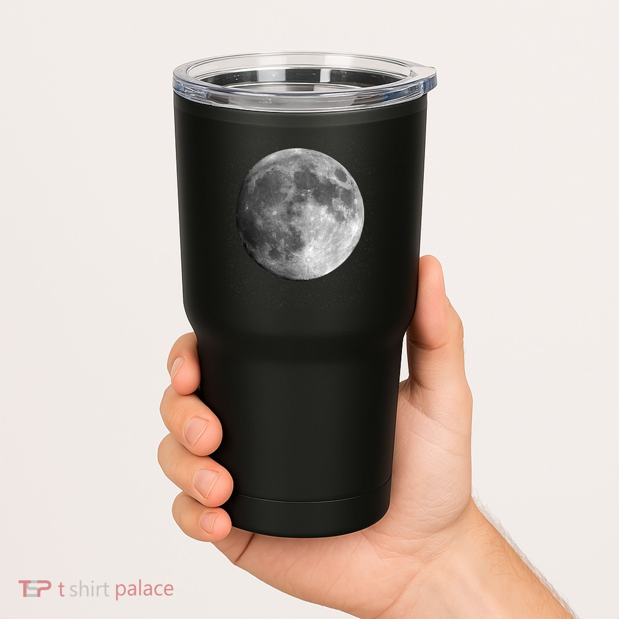 Full Moon Luna Astronomy Space Galaxy Stars Tumbler