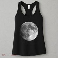 Full Moon Luna Astronomy Space Galaxy Stars Women's Tank Top thumb 3
