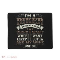 Funny Motorcycle Lover Graphic Husbands Men Motorbike Rider Mousepad thumb 0