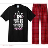 Funny Mom Life Quote Gift For Your Busy Mom Cute Gift Pajama Set thumb 0