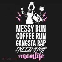 Funny Mom Life Quote Gift For Your Busy Mom Cute Gift Women's Hoodie thumb 2