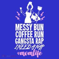 Funny Mom Life Quote Gift For Your Busy Mom Cute Gift Mousepad thumb 1