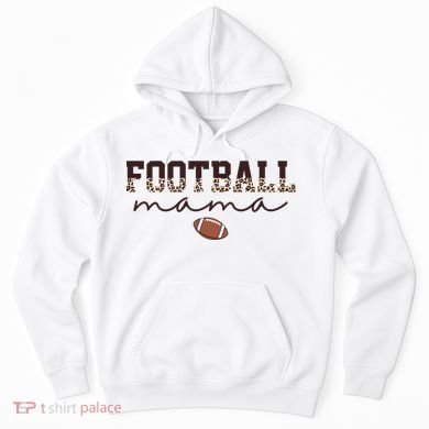 Football Mama Leopard Hoodie