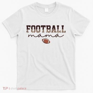 Football Mama Leopard T-Shirt