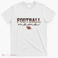 Football Mama Leopard T-Shirt thumb 0