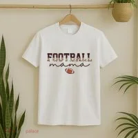 Football Mama Leopard T-Shirt thumb 2