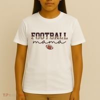 Football Mama Leopard T-Shirt thumb 4