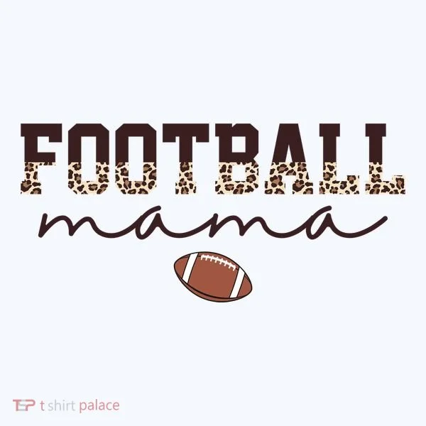 Football Mama Leopard Bucket Hat