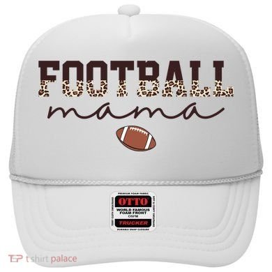 Football Mama Leopard Hat
