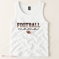 Football Mama Leopard Tank Top thumb 2