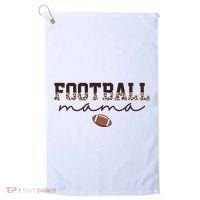 Football Mama Leopard Golf Towel thumb 0