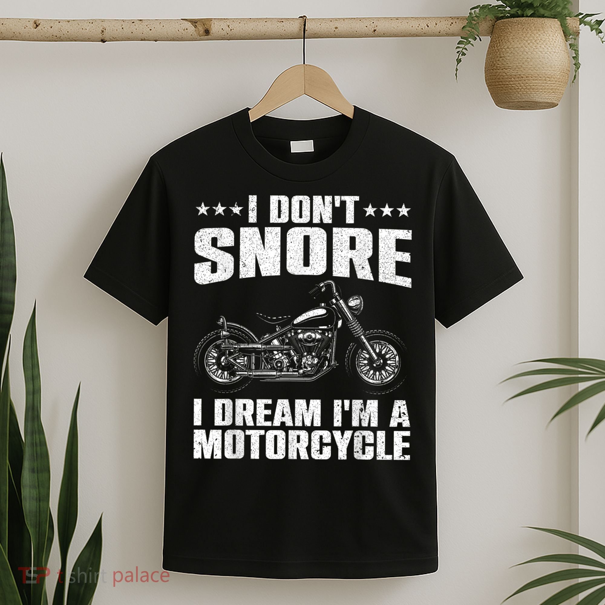 Funny Motorcycle Lover Graphic Women Men Motorbike Rider T-Shirt