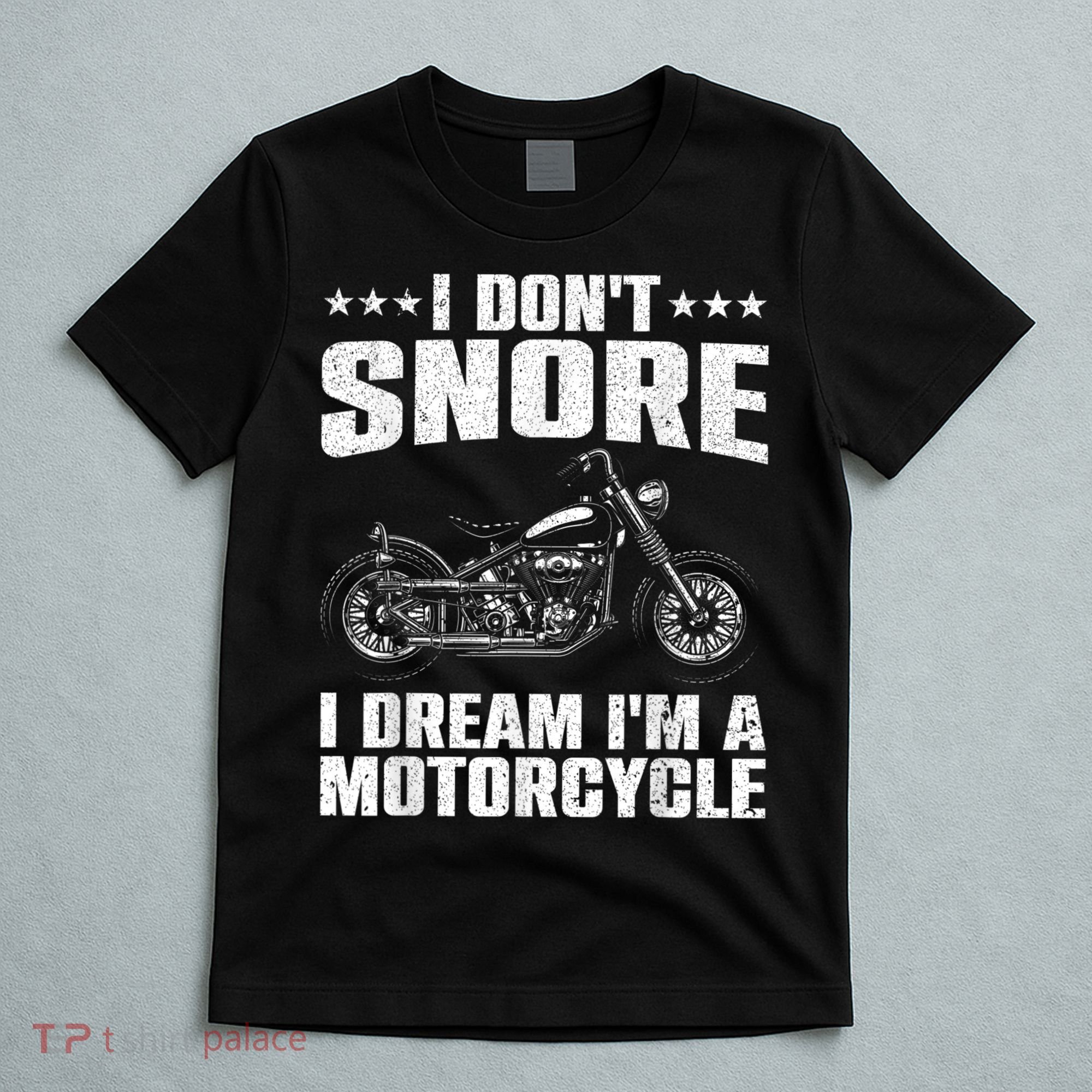 Funny Motorcycle Lover Graphic Women Men Motorbike Rider T-Shirt