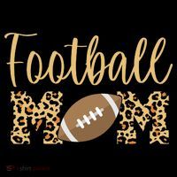 Football Mom Leopard Cute Logo Fan Women's Hoodie thumb 2