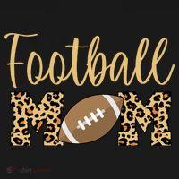 Football Mom Leopard Cute Logo Fan Mousepad thumb 1