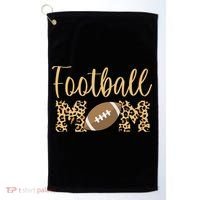 Football Mom Leopard Cute Logo Fan Golf Towel thumb 0
