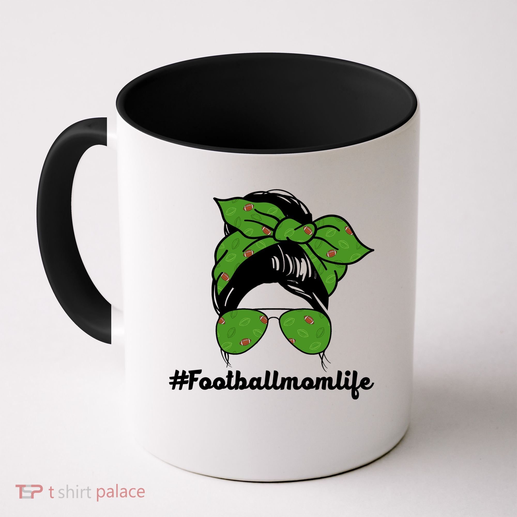 Football Mom Life Coffee Mug