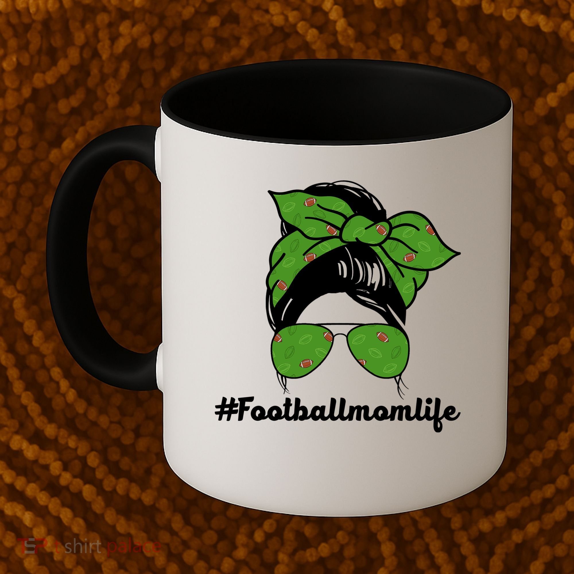 Football Mom Life Coffee Mug