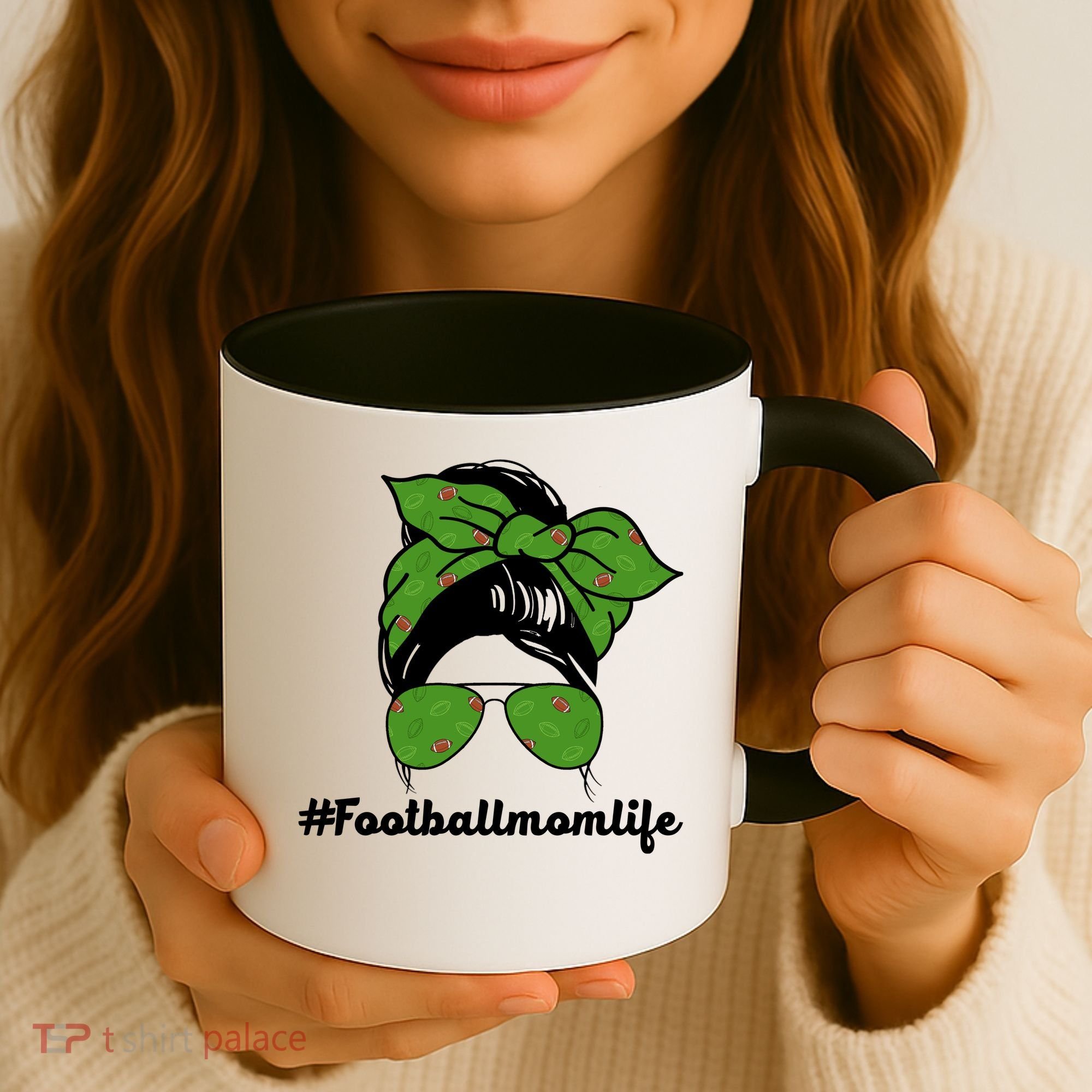 Football Mom Life Coffee Mug