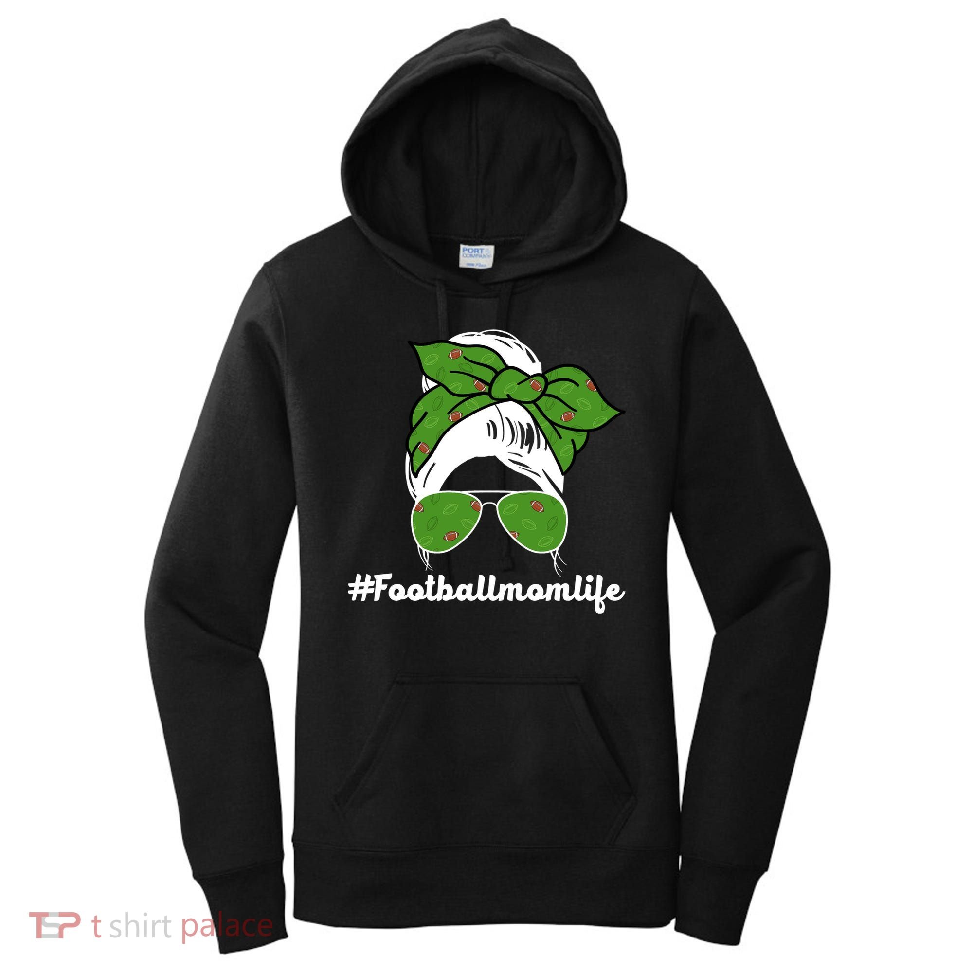 Football Mom Life Women's Hoodie