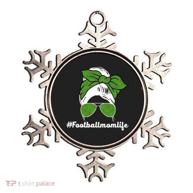 Football Mom Life Ornament