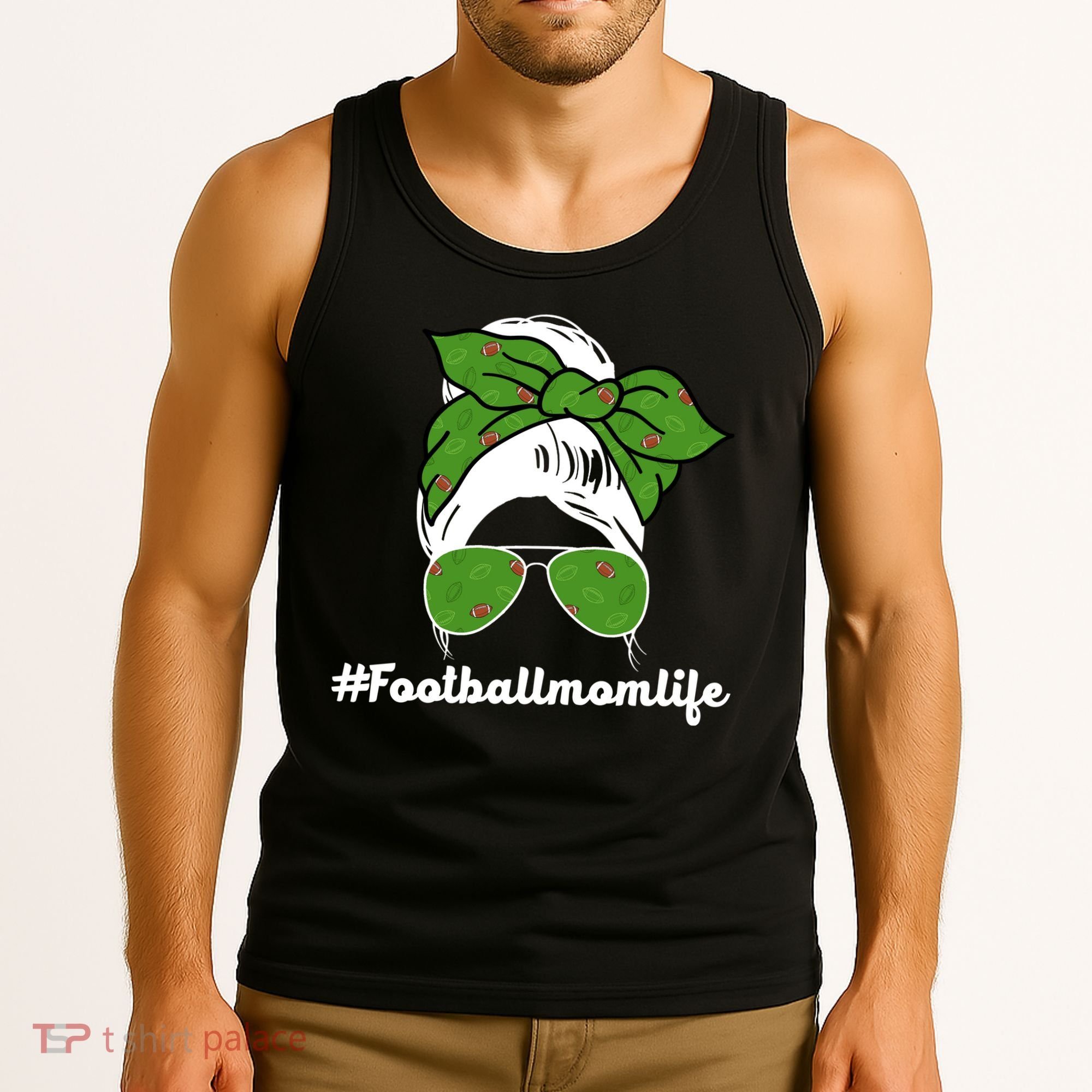 Football Mom Life Tank Top