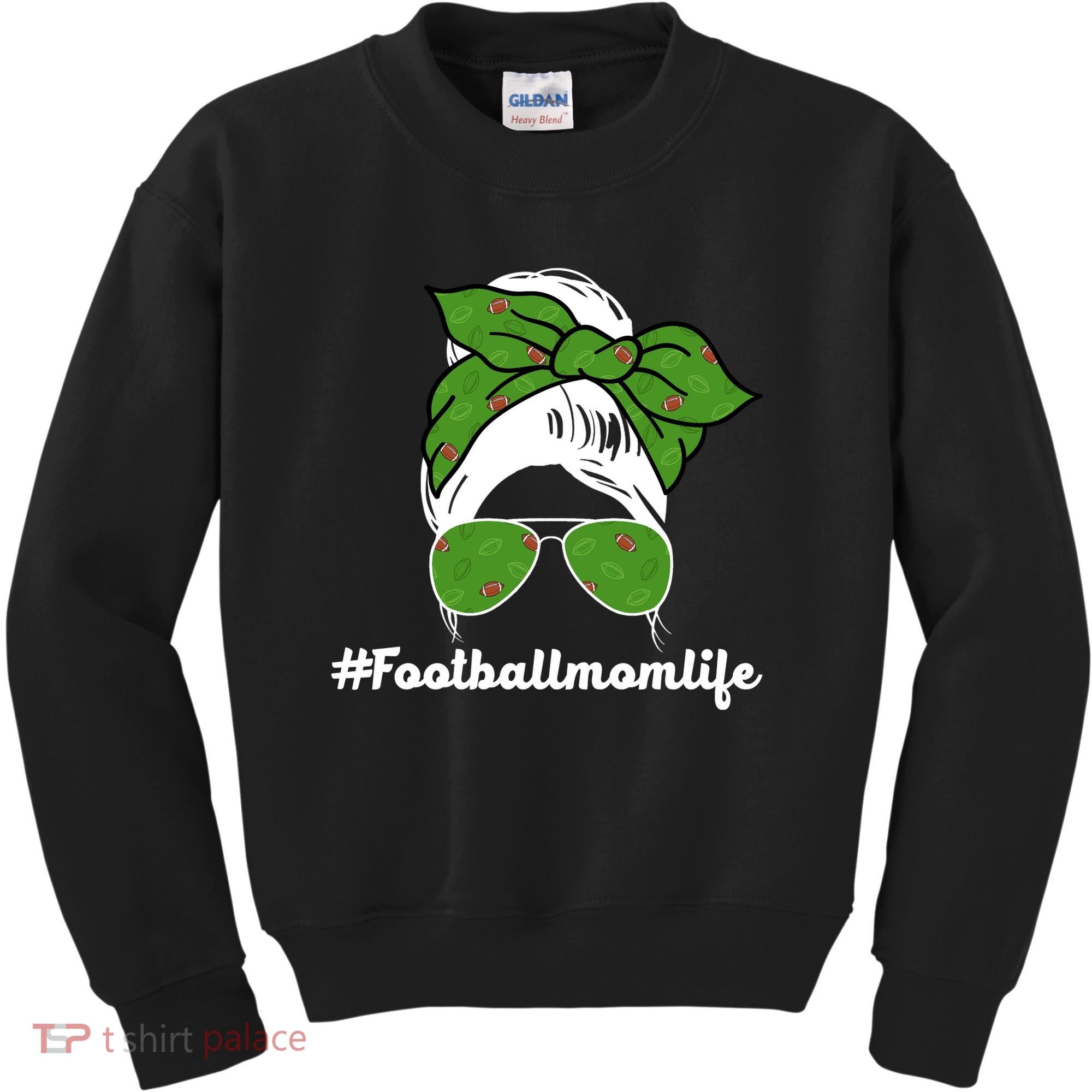 Football Mom Life Kids Sweatshirt